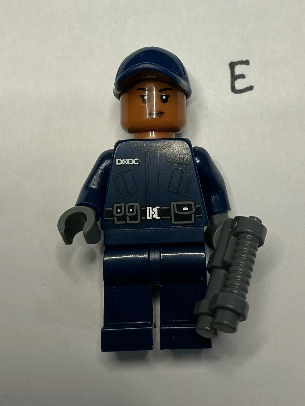 LEGO Marvel Department of Damage Control (DODC) Prison Guard minifigure